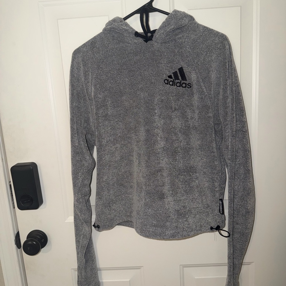 Adidas Heather Gray Pullover